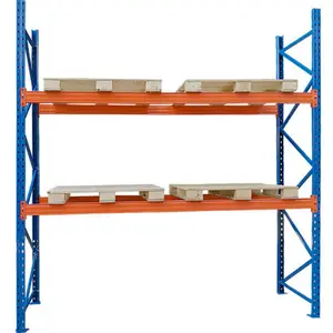 Estantes de alta resistencia para palés de metal y acero, estantes de almacenamiento de gran tamaño