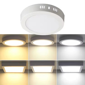 Plafón <span class=keywords><strong>LED</strong></span> de Superficie, Panel <span class=keywords><strong>LED</strong></span> Redondo y Cuadrado de 12w, 18w, 24w, 36w - Product Image 4