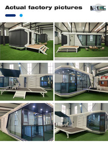 Hôtel conteneur type capsule spatiale pour la Coupe <span class=keywords><strong>du</strong></span> <span class=keywords><strong>Monde</strong></span>, avec salle de bain, cuisine et climatisation, prêt à l'emploi pour les villages de supporters et l'hébergement en stade - Product Image 6