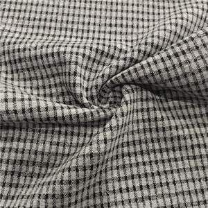 ผ้าทวีดลายสก็อตเนื้อผ้าถักนิตติ้งอย่างดี ยืดหยุ่นได้ ผลิตจากโรงงานเสื้อผ้า เหมาะสำหรับตัดเย็บเสื้อโค้ทและแจ็คเก็ต - Product Image 4