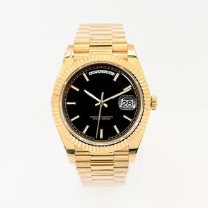 Reloj Deportivo Mecánico de Acero 904L de Lujo y Súper Calidad de Fábrica EWE, 40 mm, Resistente al Agua, 228238, Correa Dorada Luminosa, Movimiento 2836 - Product Image 3