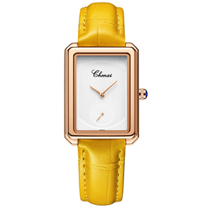 Ultimo disegno a prova di acqua rettangolare quadrato orologio da donna con <span class=keywords><strong>cinturino</strong></span> <span class=keywords><strong>in</strong></span> <span class=keywords><strong>pelle</strong></span> da donna - Product Image 2