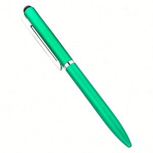 Stylo bille publicitaire en métal à mécanisme rotatif, écran tactile capacitif créatif de 1,0 mm, logo personnalisé, cadeau d'entreprise - Product Image 1