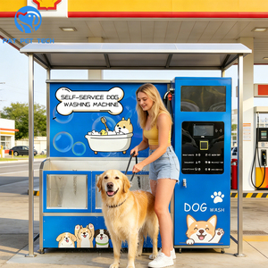 Máquina de Lavado de Perros de Autoservicio PATPET, Operada con Monedas/Tarjetas, Estaciones de Lavado de Acero Inoxidable, Equipo de Lavado de Perros en Venta - Product Image 1