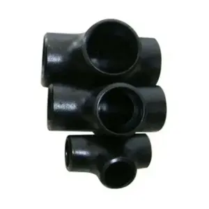 Wholesale Seamless Forged Carbon Steel ASTM A234 A403 Butt - Welding Pipe Fitting Straight Equal Tee