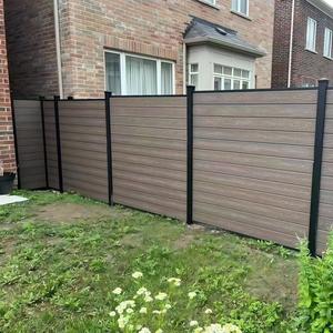 Gỗ nhựa 6ft 8ft sự riêng tư vườn PVC WPC bán buôn Vinyl hàng rào Panels 6x8 WPC hàng rào Set WPC hàng rào Bảng điều chỉnh Ốp Set - Product Image 3