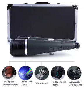 Fabricantes de lentes ópticas de bajo precio en China Prismáticos High Clear 25X100 con lente de objetivo totalmente multicapa para hacer turismo - Product Image 3