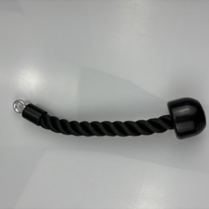 Tập Thể Dục Công Suất Nặng Màu Đen Phòng Tập Thể Dục Đôi Grip Nylon Tricep Dây Tập Thể Hình Đào Tạo Cơ Bắp Nylon Bện Đào Tạo Cơ Bắp - Product Image 6