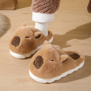 Nuevo Producto: Pantuflas Cálidas de Invierno para el Hogar, con Punta Cerrada, de Felpa Suave y Antideslizantes, de Fabricantes de Pantuflas, con Precio de Fábrica - Product Image 4
