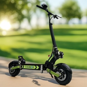 Scooter Eléctrico de Alto Rendimiento para Adultos, Motor Dual de 6000W, 60V 30AH 40AH, Alcance de 90-120KM, Plegable, con Neumático Todoterreno de 11'' - Product Image 1