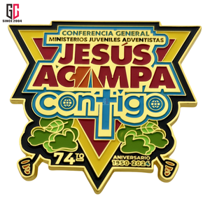 Huy hiệu cài áo kỷ niệm 15 năm thành lập nhà máy PATH <span class=keywords><strong>FINDER</strong></span> 2024 Aniversario Jesus Acampa - Product Image 1