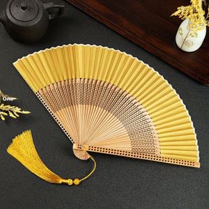 Handheld Custom <b>Bamboo</b> Fan Party-Style <b>Craft</b> Carved Eco-Friendly Adhesive Model Pattern Souvenir or Home Decoration - Product Image 2
