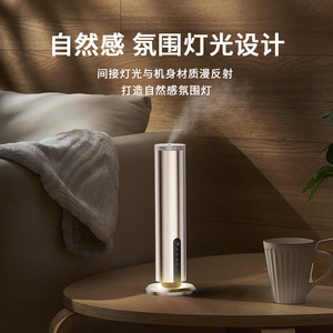 Diffuseur d'arômes argenté 0,5 L, rechargeable, silencieux, pour usage domestique et commercial - Product Image 2