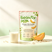 Collagène en peptides de petite molécule à saveur de melon japonais, haute solubilité, absorption rapide, soutient la peau, les cheveux, les ongles et les articulations