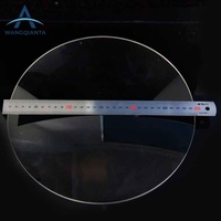 High Definition 10mm 5x Optical Grade 90% Clear Aperture Magnifier Glass Single-Sided Plano Convex Lens