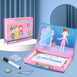 Rompecabezas magnético de madera para niños, juguete educativo - Product Image 3
