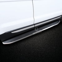 Marchepieds latéraux pour Land Rover Range Rover Evoque Prestige, Silver Edge, pédales d'entrée extérieures fixes, élégants et durables