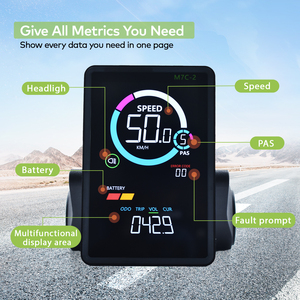 M7C-2 [haytrix] xe đạp chuyển đổi Kit Ebike LCD hiển thị đi xe đạp Phụ kiện máy tính đi xe đạp máy tính màn hình LCD Ebike - Product Image 3