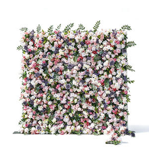 Muro floral portátil, plegable y compacto, perfecto para alquiler en eventos, despedidas de soltera y propuesta de matrimonio, como accesorio para fotos. - Product Image 2