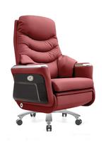 Chaise de bureau ergonomique de luxe avec chaise de bureau en cuir et design de chaise de bureau massante pour un usage professionnel