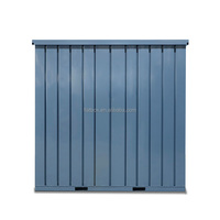 Flatbox 7ft 8ft 9ft 10ft Maison préfabriquée en acier étanche, hébergement sur site, conteneur de stockage portable, bureau