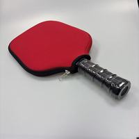 Housse de protection tendance et personnalisable en néoprène de haute qualité pour raquette de pickleball, forme standard 16 mm, pour adulte, sport, 30,5 cm, 100 g