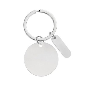 Llavero de Metal Personalizado al por Mayor, de Alta Calidad y Económico, con Logotipo DIY, de Acero Inoxidable Plateado, con Forma de Corazón, para Perros, Antipérdida para Hoteles - Product Image 1