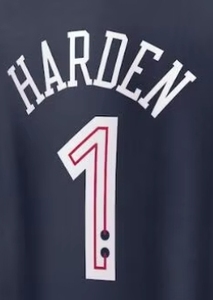 2023-2024 nuevo Philadelphia impreso o cosido 0 Maxey 1 Harden 12 <span class=keywords><strong>Tobias</strong></span> 21 Embiid camiseta de baloncesto - Product Image 3