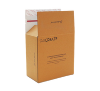 Emballage de boîte en carton ondulé Boîtes de déménagement et de livraison d'expédition en carton recyclable imprimé avec logo personnalisé