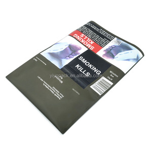 Tùy Chỉnh In Tái Chế Nhiều Lớp Nhựa 25G Lá Thuốc Lá Bao Bì Có Thể Kéo Lại Ziplock 50G Cán Thuốc Lá Rỗng Pouch - Product Image 5