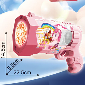 SY OEM fabricant électrique automatique 10 trous pistolet à bulles Machine été plage en plastique bulle jouet <span class=keywords><strong>jeu</strong></span> pour les enfants - Product Image 5