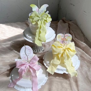 Decoraciones para pasteles con miel y dulzura, lazo de cinta con volantes para el Día de la Madre, suministros para decorar pasteles de cumpleaños - Product Image 4