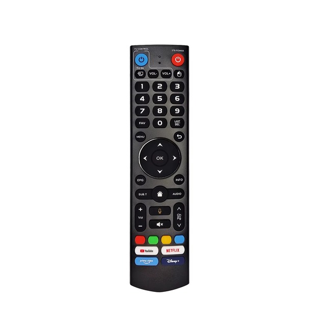 Smart TV Remote Controller AIR MOUSE Fixed Code Anti-Interference 10m Control Distance We2USat Set-Top Box Stable Performance