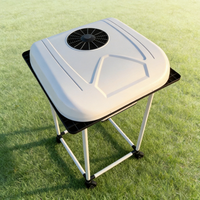 Climatiseur de stationnement électrique RUIDIAITE 12V 24V à refroidissement efficace, ventilateur unique pour cabine de voiture