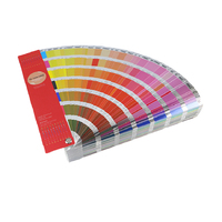 Nuancier CMYK Tian Ping, couverture rigide en carton or et argent, support portable pour impression offset, utilisation pour l'impression d'emballages