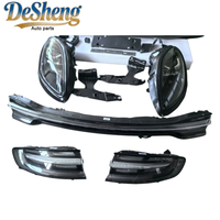 Kit de Actualización Exterior para Porsche Macan, Plug and Play, Convierte el Modelo Antiguo al Nuevo; Parachoques, Faros LED, Parrilla; Ajuste Perfecto