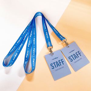Cordon de promotion double face pour carte d'identité et badge d'employé, prix usine, sublimation, pour événements, expositions et entreprises - Product Image 2