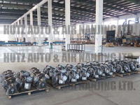 Fusheng TA-80 pièces de compresseur à piston WILLEST entraînement par courroie 7.5 hp tête de compresseur BWII75T pompe de compresseur d'air 3 cylindres à 2 étages
