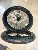 Kit de Conversión de Ruedas Surron Light Bee X LBX de 17 Pulgadas, Aluminio CNC, Supermoto, Neumáticos de Carretera, Alto Rendimiento, Mejora para Bicicletas Eléctricas Todoterreno
