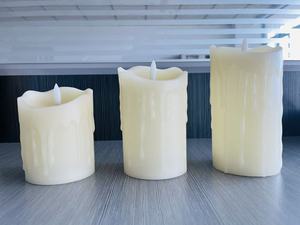 Velas LED Eléctricas sin Llama, Tipo Tealight, 2700K, Blanco Cálido Suave, Parpadeantes, Material de Cera Real, Decoración <span class=keywords><strong>del</strong></span> Hogar, Decoración Festiva - Product Image 3