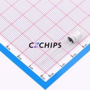 Condensador Sólido RYHS6.3V470UF6*7, Componente de Orificio Pasante (THT), D6.3xL7mm 470uF 6.3V - Product Image 2