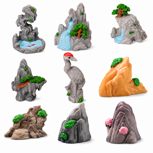 Adornos <span class=keywords><strong>de</strong></span> Jardín en Miniatura <span class=keywords><strong>de</strong></span> Resina, Rocas y Cascadas para Jardín <span class=keywords><strong>de</strong></span> Hadas, Casa <span class=keywords><strong>de</strong></span> Muñecas, Decoración <span class=keywords><strong>de</strong></span> Micropaisajes, Venta al Por Mayor - Product Image 1