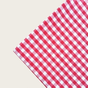 Tissu en coton pur tissé uni teint en fil à carreaux, style vintage années 40, idéal pour la confection de chemises et de blouses - Product Image 4