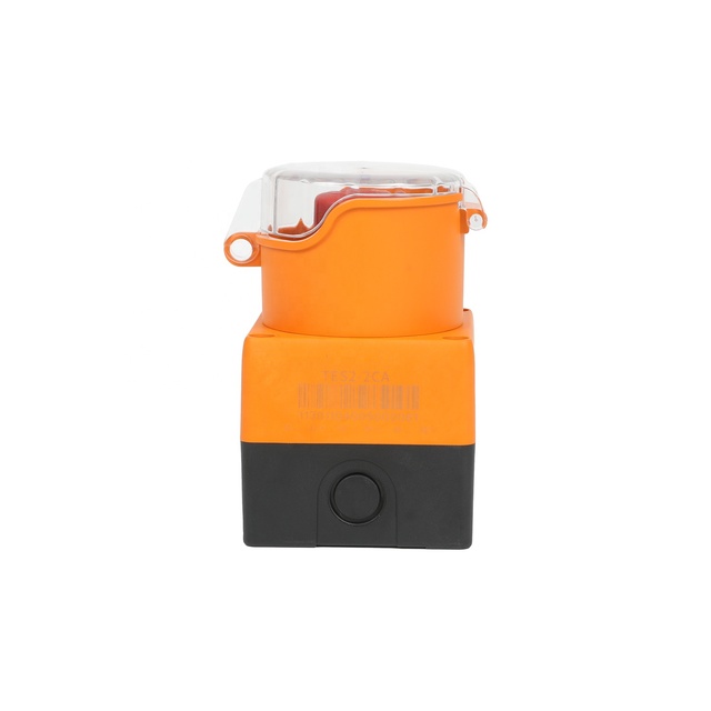 TEO2-3C E-Stop Switch Mushroom Head Emergency Stop Pushbutton IP65 Rotate Reset Industrial Safety Button