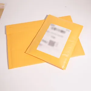 Bolhas personalizadas biodegradáveis 6x10 embalagem de papel de embalagem saco de envio