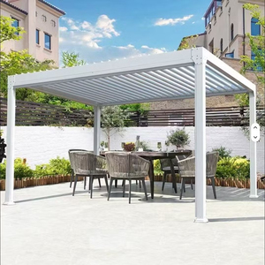 Pérgola Retráctil Motorizada <span class=keywords><strong>de</strong></span> Aluminio <span class=keywords><strong>de</strong></span> Alta Durabilidad, Materiales para Techos, Gazebos Modernos <span class=keywords><strong>de</strong></span> Aluminio Personalizados - Product Image 4