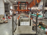 Ligne de nettoyage automatique pour machine de revêtement PP par électrolyse en baril avec PLC