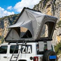 Tentes de camping sur toit 4x4 à coque rigide en aluminium Oxford double couche, prix de gros personnalisé