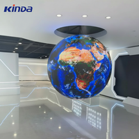 Pantalla LED Esférica a Todo Color con Forma de Globo, Personalizable de 360 Grados, 0.4m, 0.5m, 0.6m, 1m, 1.5m, 2m, 3m, para Escenarios, Eventos y Exhibiciones