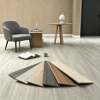 Rauchresistenter SPC-Vinylboden mit Starrem Kern, Schwimmend Verlegbar, IXPE-Polsterung, Kratzfest, Luxuriöser Klick-Vinylboden für Stark Frequentierte Räume